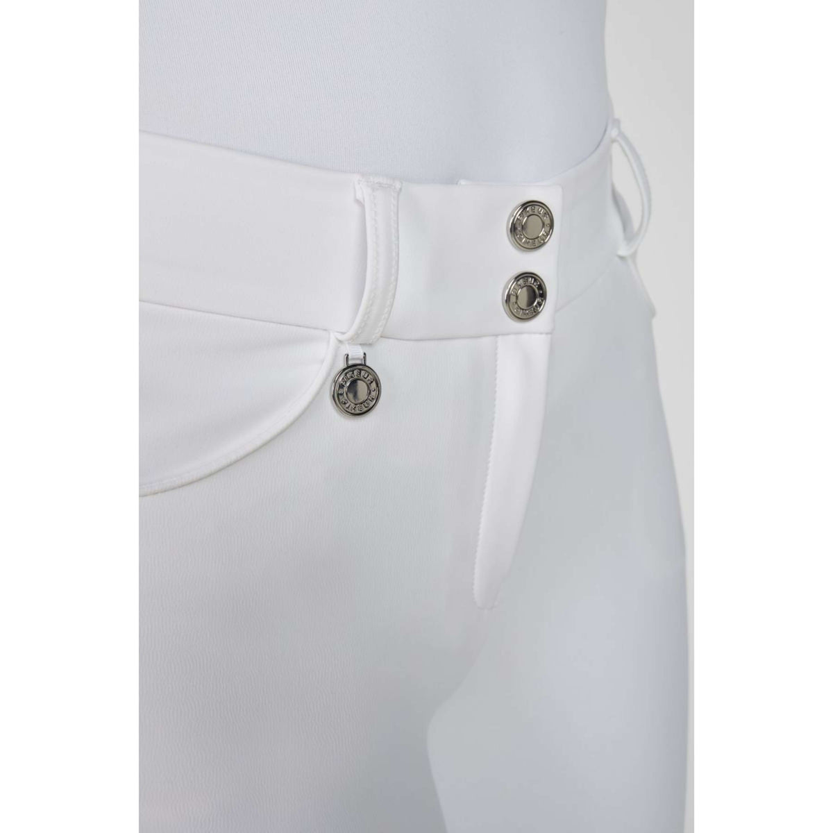 Pikeur Pantalon d'Équitation Ceelina SD SS26 Full Grip Blanc