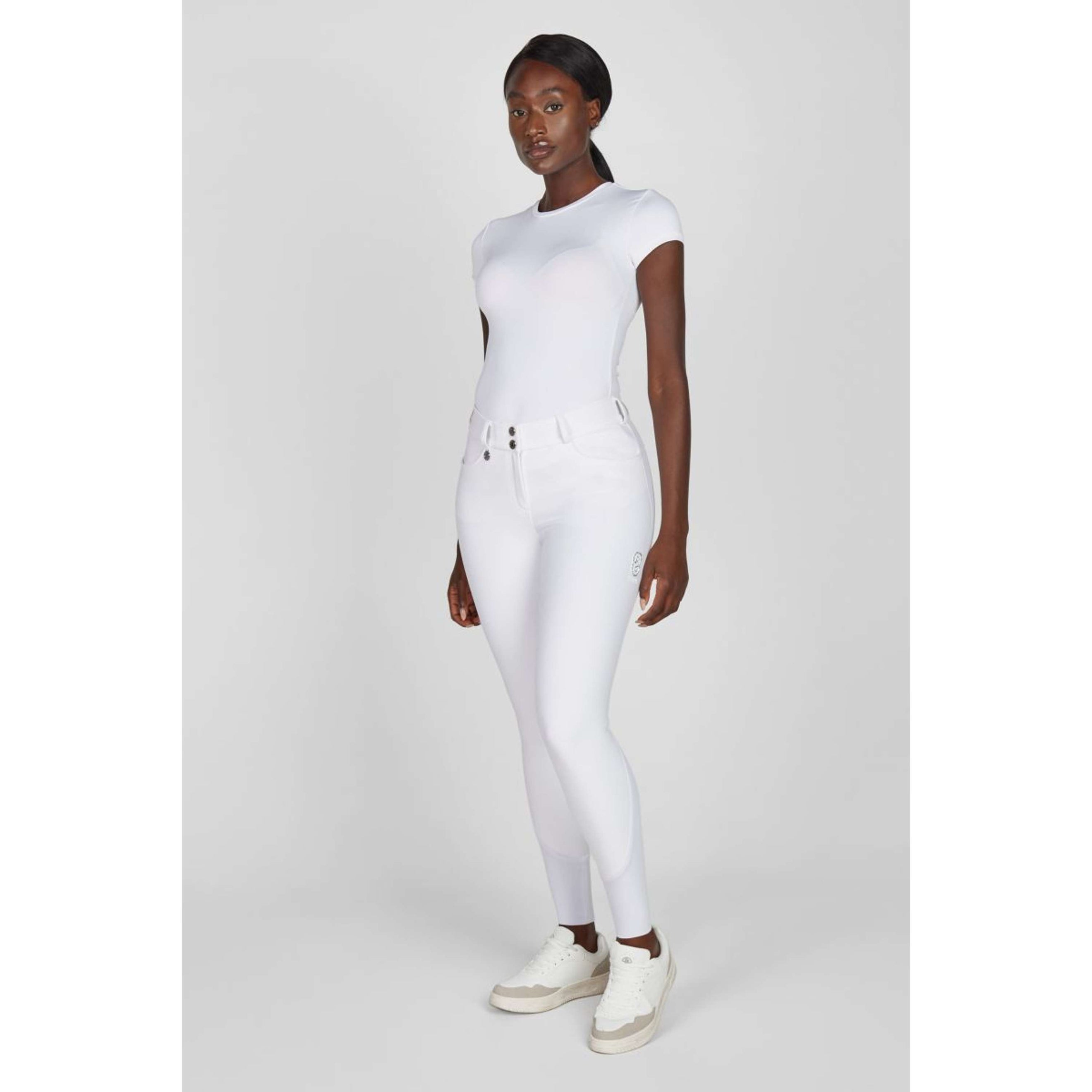Pikeur Pantalon d'Équitation Ceelina SD SS26 Full Grip Blanc Pikeur Pantalon d'Équitation Ceelina SD SS26 Full Grip Blanc