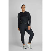 Pikeur Pantalon d'Équitation Gia Athleisure Softshell Full Grip Noir