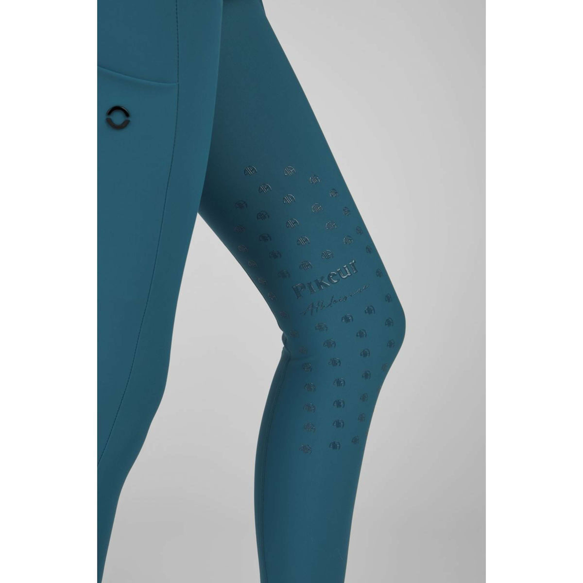 Pikeur Pantalon d'Équitation Amia Midwaist Prise de Genou Deep Ocean