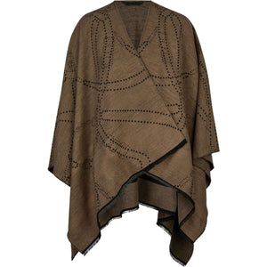 Pikeur Poncho Selection AW26 Mocha Cream Pikeur Poncho Selection AW26 Mocha Cream