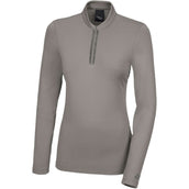 Pikeur Chemise Manches longues Selection Fermeture Éclair Foggy Green