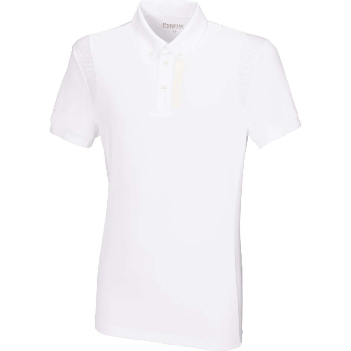 Pikeur T-shirt de Concours Blanc/ Mesh Blanc