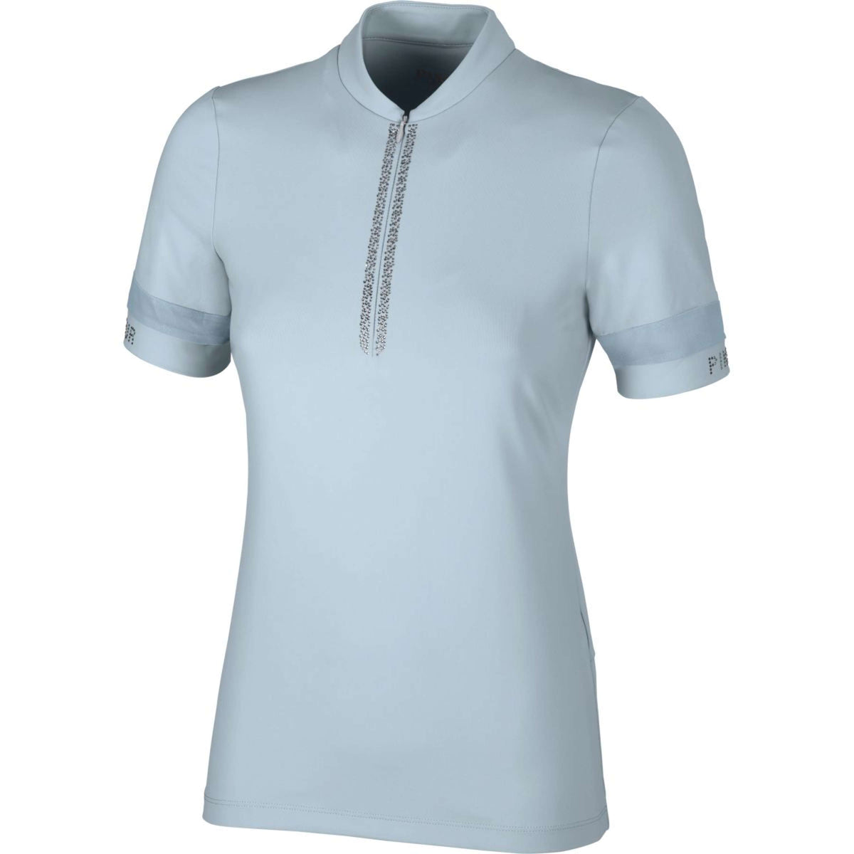 Pikeur Chemise Selection avec Fermeture Éclair Pastel Bleu