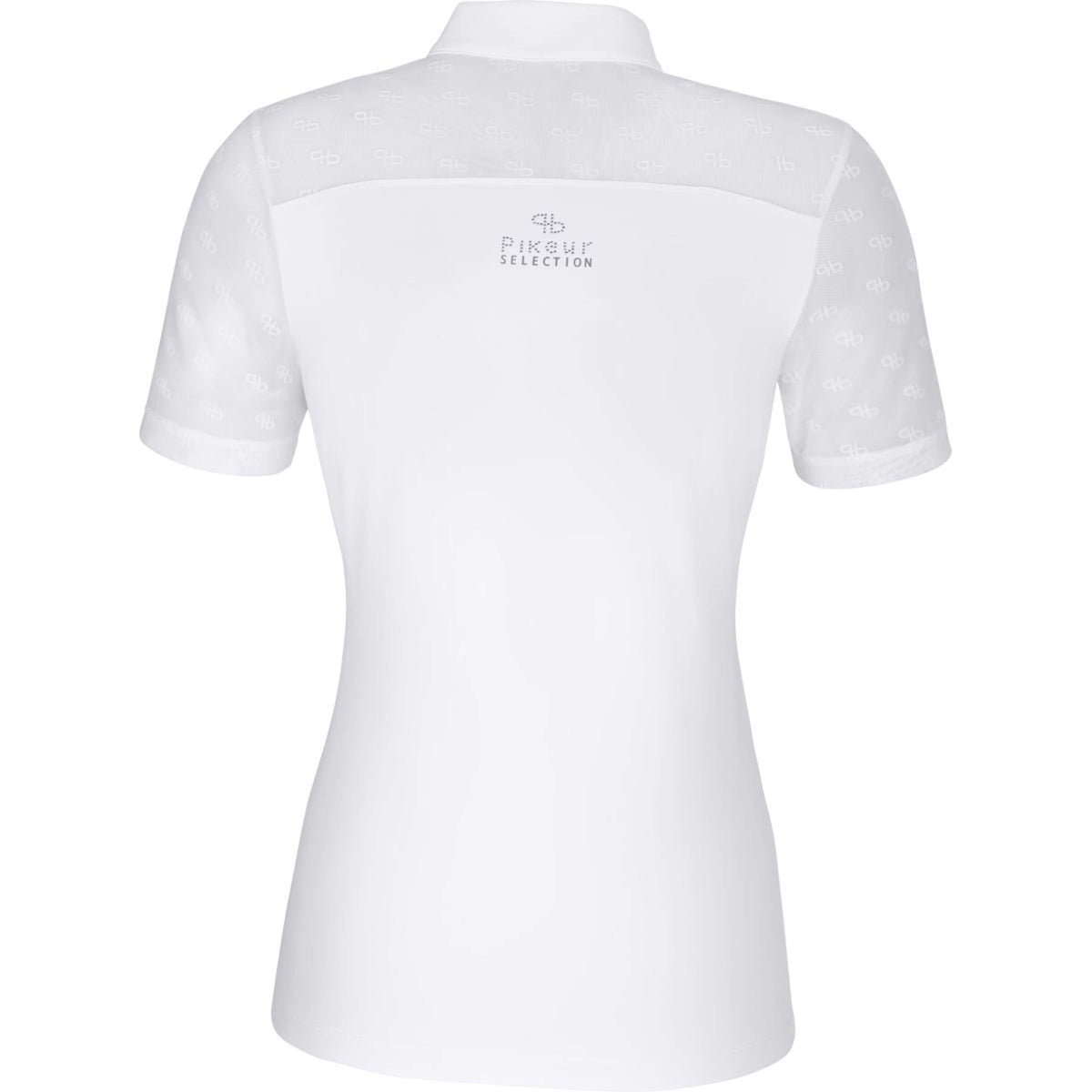 Pikeur Chemise Selection Mesh avec Fermeture Éclair Blanc