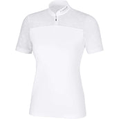 Pikeur Chemise Selection Mesh avec Fermeture Éclair Blanc