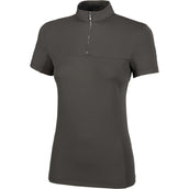 Pikeur Chemise Sports avec Fermeture Éclair Olive foncé