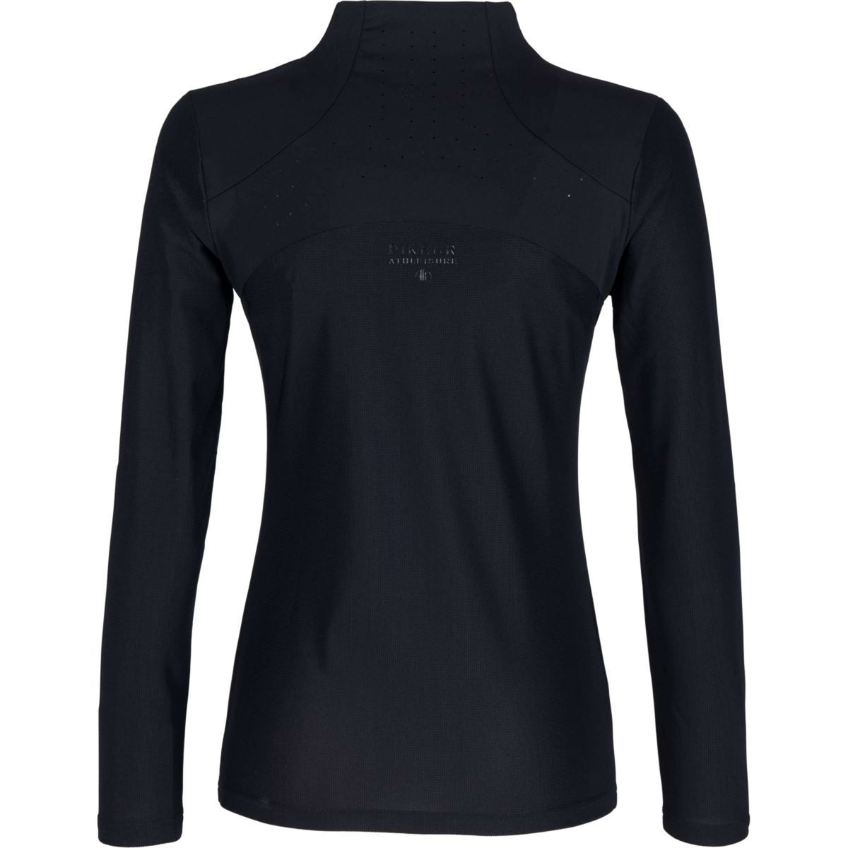 Pikeur Chemise Athleisure avec Fermeture Éclair Noir