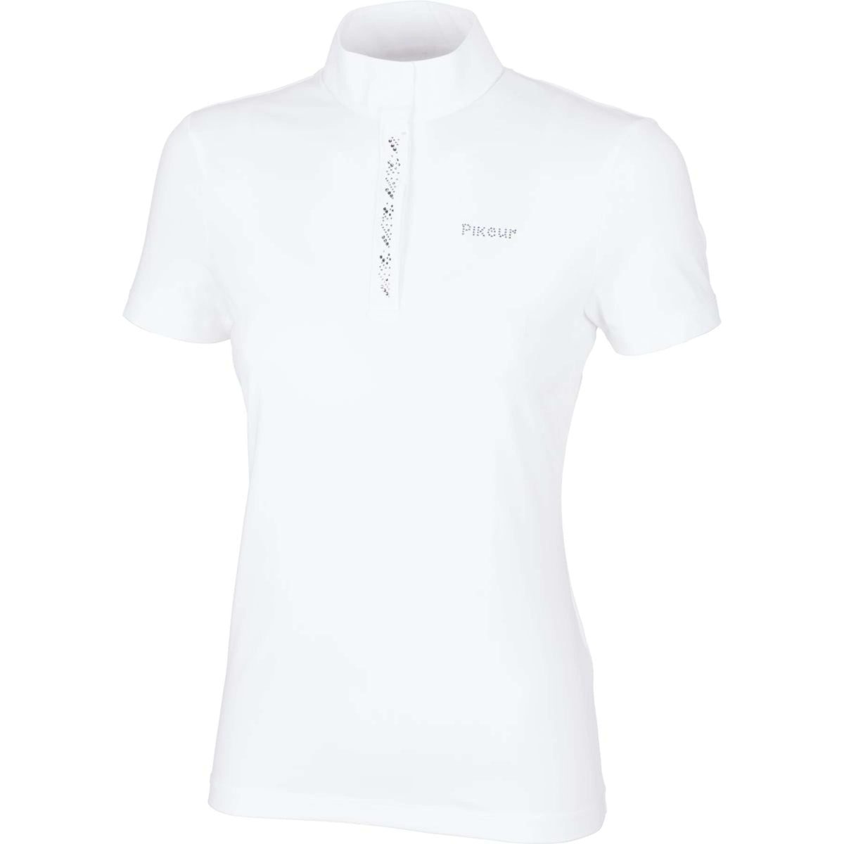 Pikeur T-shirt de Concours Sports Manches Courtes Blanc