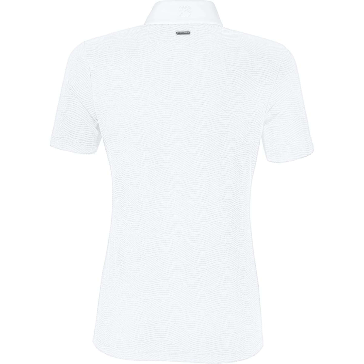 Pikeur T-shirt de Concours Sports Texture Blanc