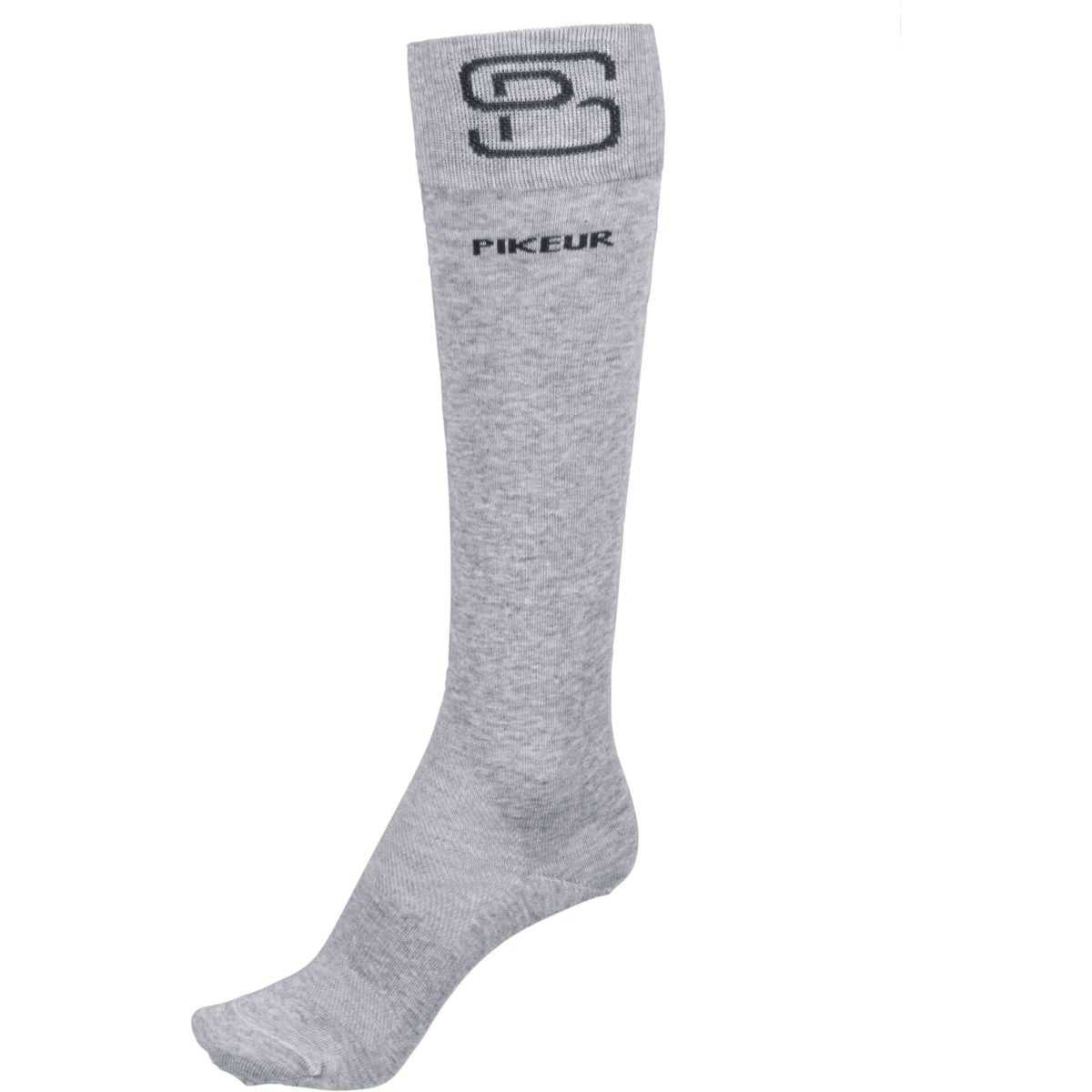 Pikeur Chaussettes Sports Mesh Gris clair Mélange