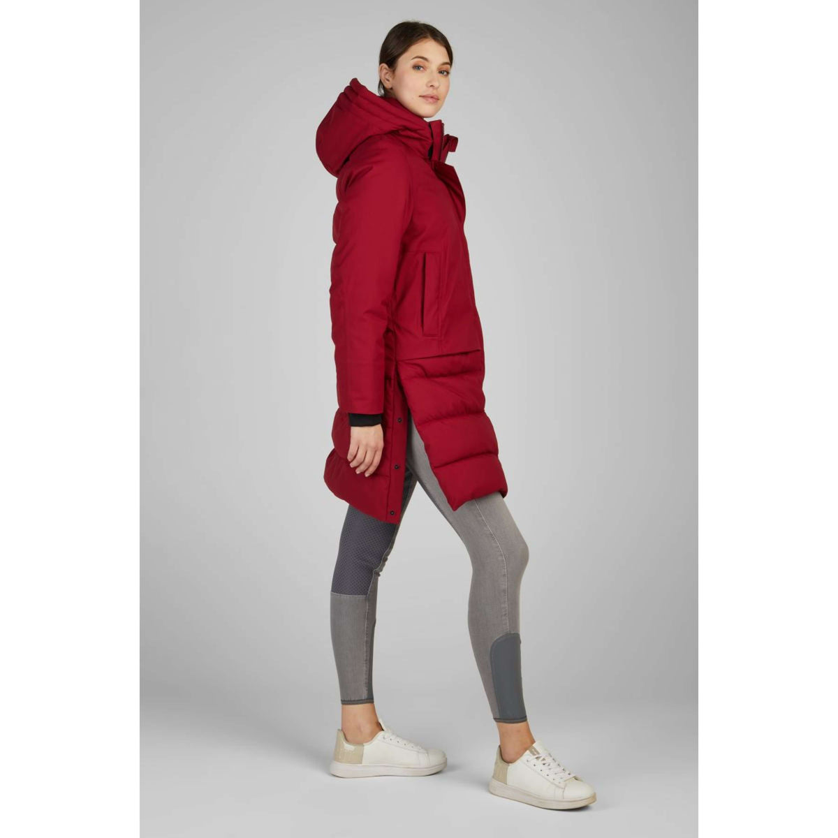 Pikeur Veste Longue Sports Raincoat Rumba Red