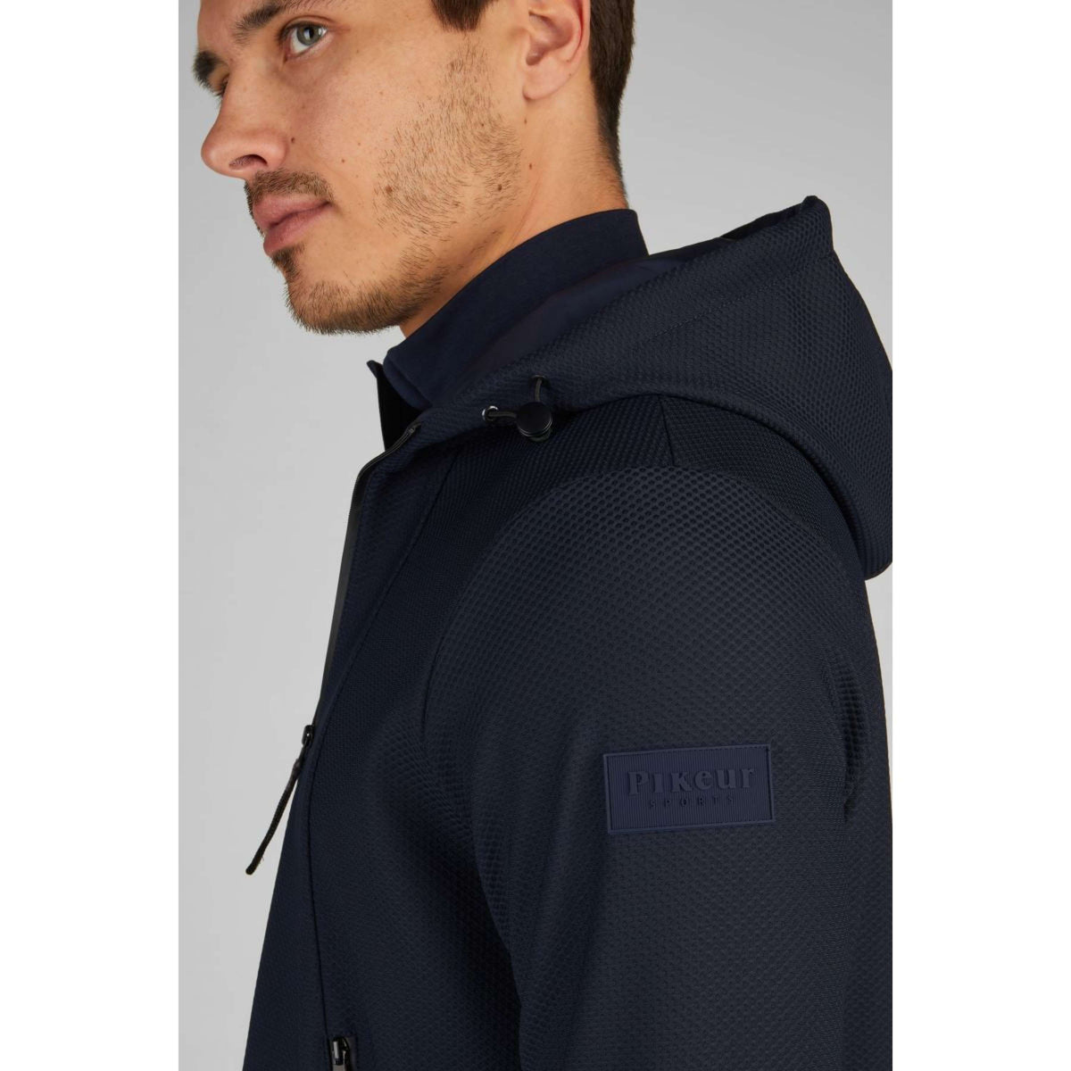 Pikeur Blouson Sports Mesh Fleece Hommes Nightblue