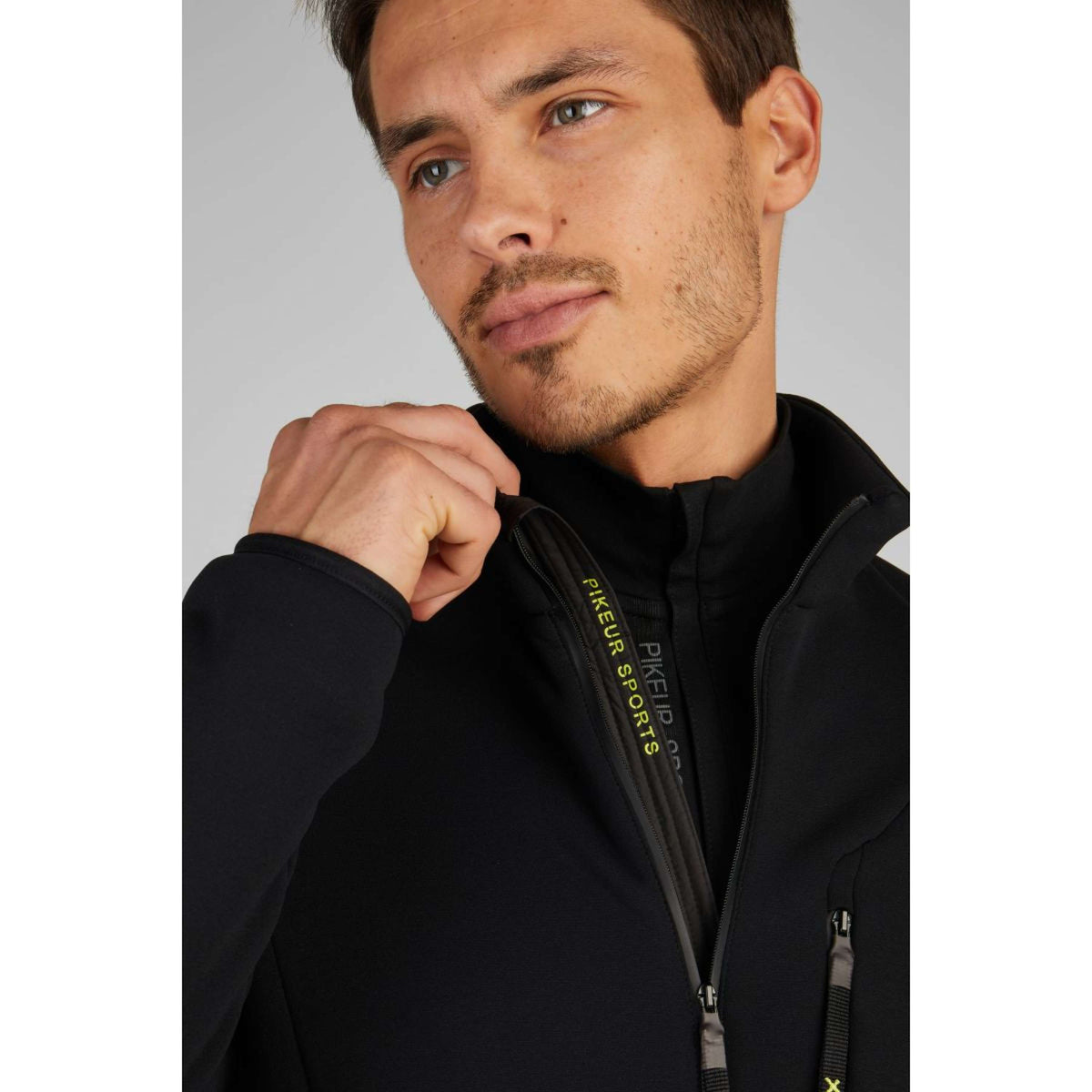 Pikeur Blouson Sports Polartec Hommes Noir