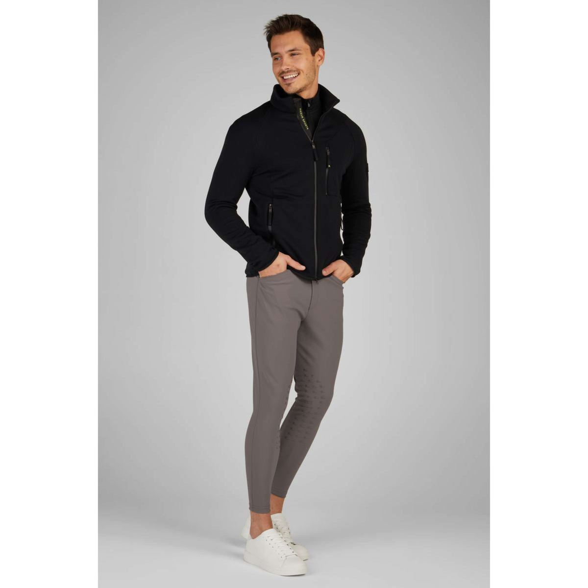 Pikeur Blouson Sports Polartec Hommes Noir