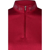 Pikeur Chemise Sports Strass Rumba Red