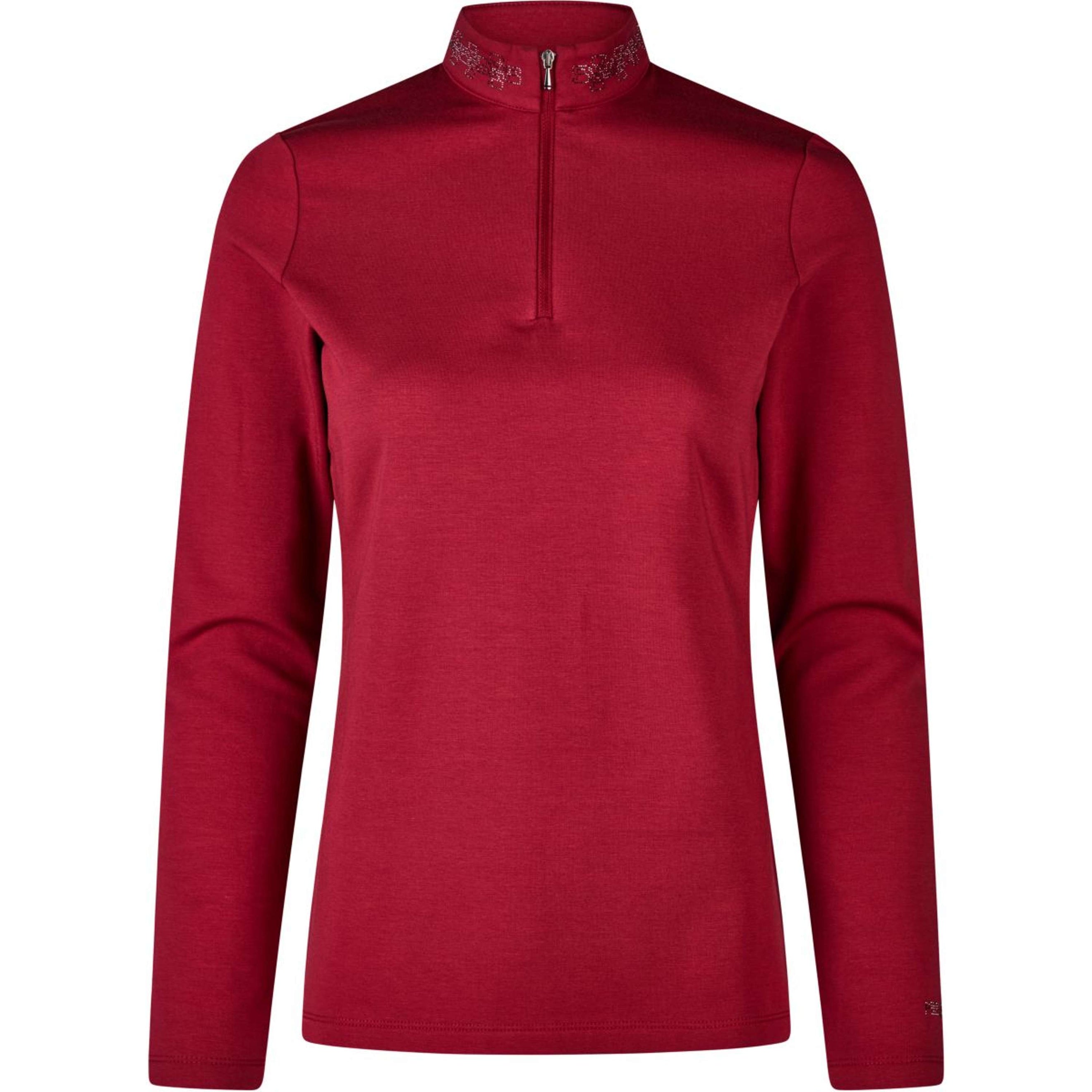 Pikeur Chemise Sports Strass Rumba Red