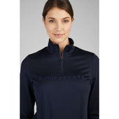 Pikeur Chemise Sports avec Fermeture Éclair Nightblue