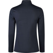 Pikeur Chemise Selection avec Fermeture Éclair Marin