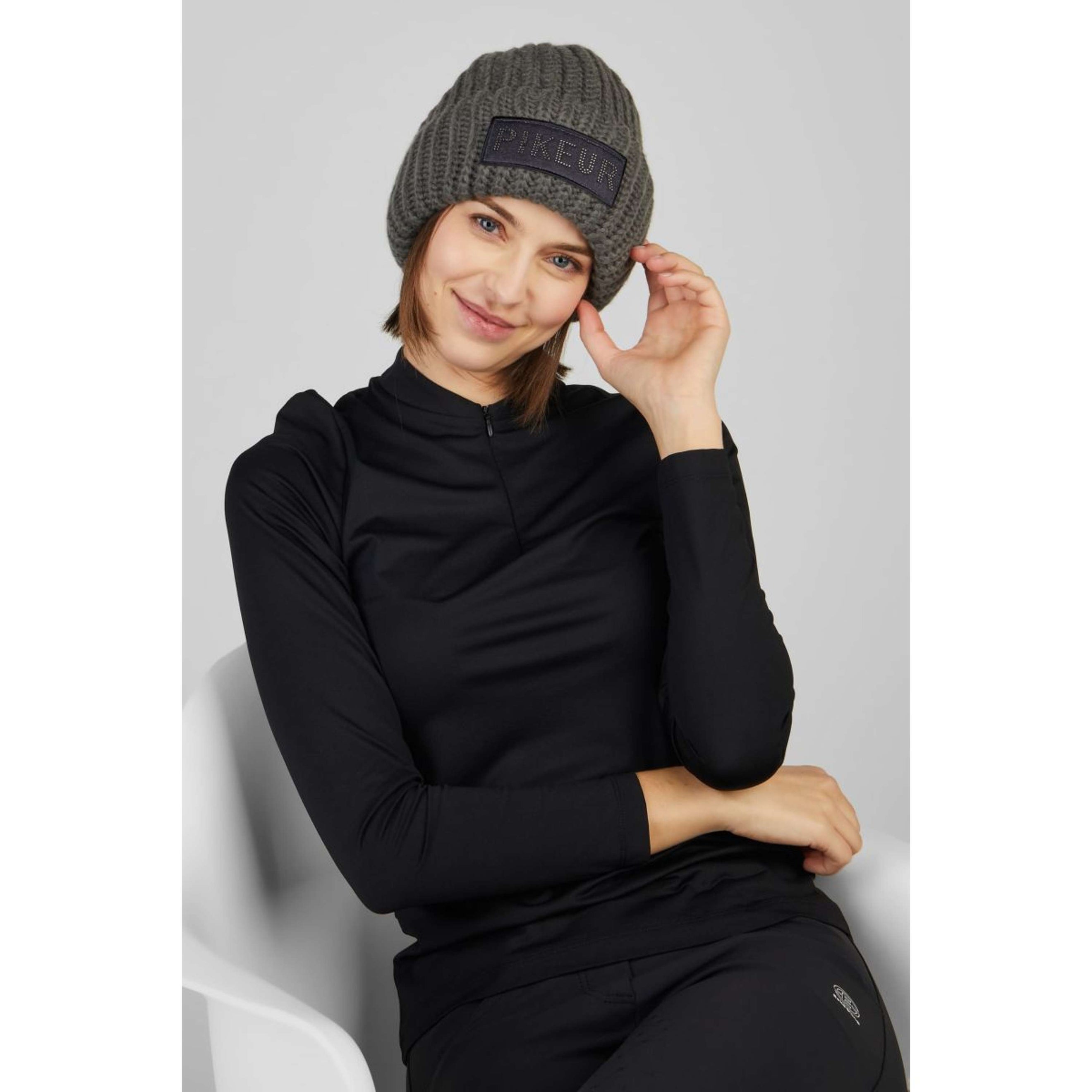 Pikeur Bonnet Sports Strass Anthracite