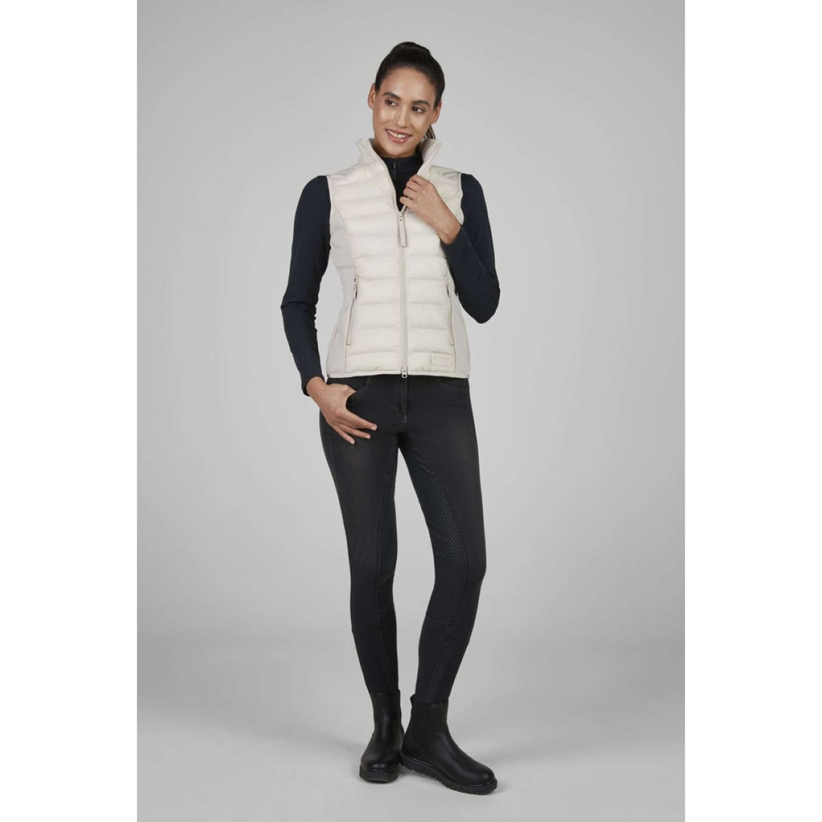 Pikeur Bodychauffant Hybrid AW25 Pale Grey Pikeur Bodychauffant Hybrid AW25 Pale Grey