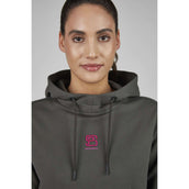 Pikeur Pull col Hoodie Sports AW25 Deep Khaki