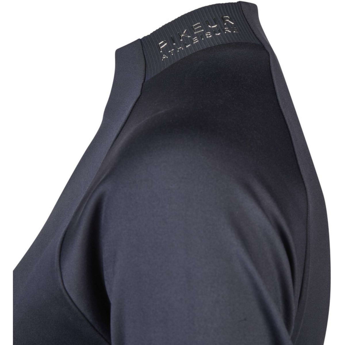 Pikeur Chemise Roll Neck Athleisure AW25 Graphite Blue