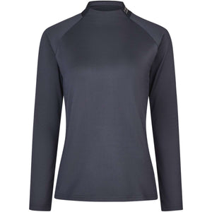Pikeur Chemise Roll Neck Athleisure AW25 Graphite Blue