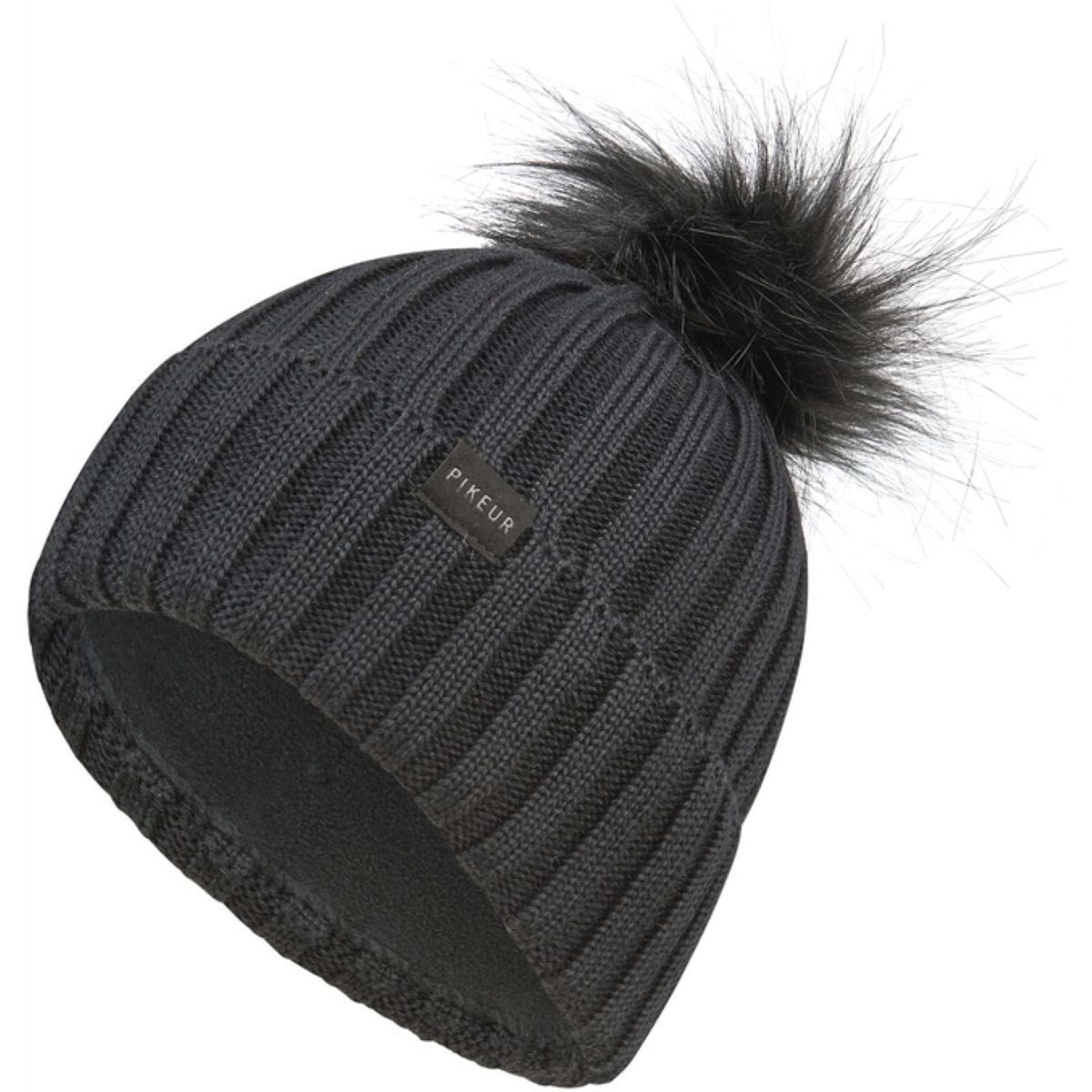 Pikeur Bonnet Pompom Sports AW25 Noir