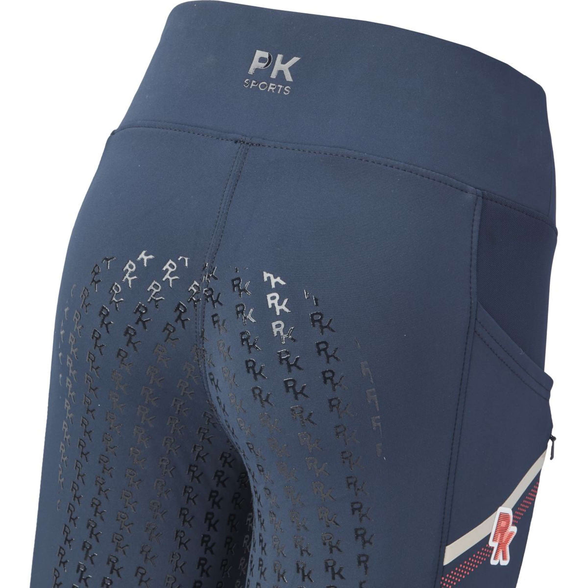 PK International Legging d'Équitation Bretton Full Grip Moonlight