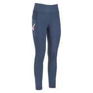 PK International Legging d'Équitation Bretton Full Grip Moonlight