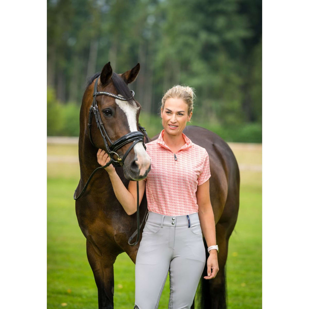 PK International Polo Dakota All Over Fluo Coral
