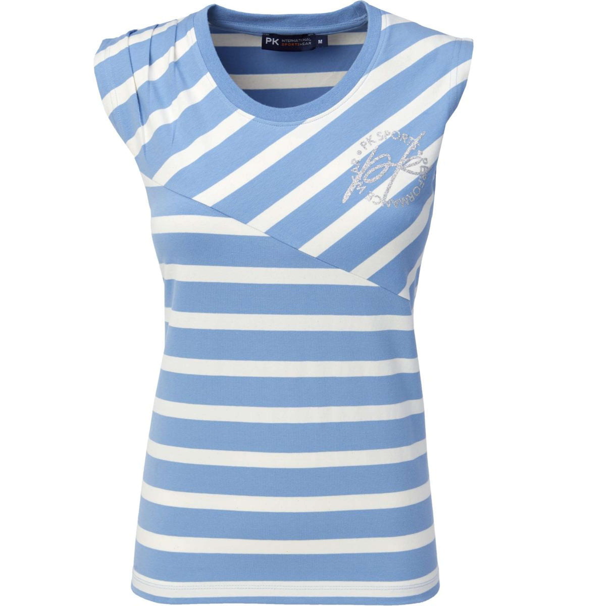 PK International T-Shirt Dantos Coton Bleu ciel