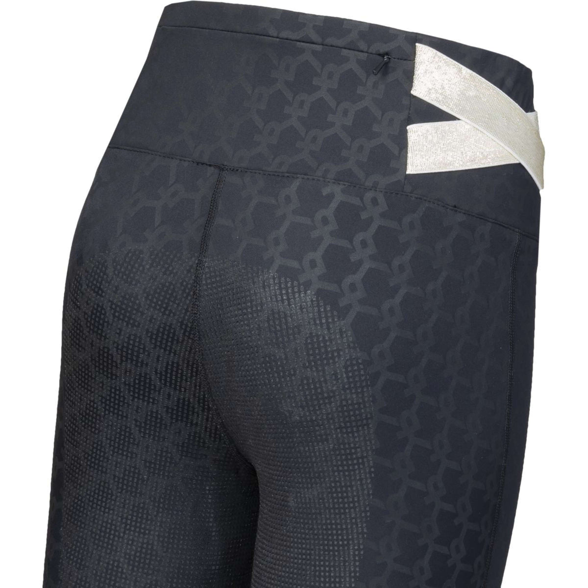 PK International Pantalon d'Équitation Jupiter Full Grip Onyx