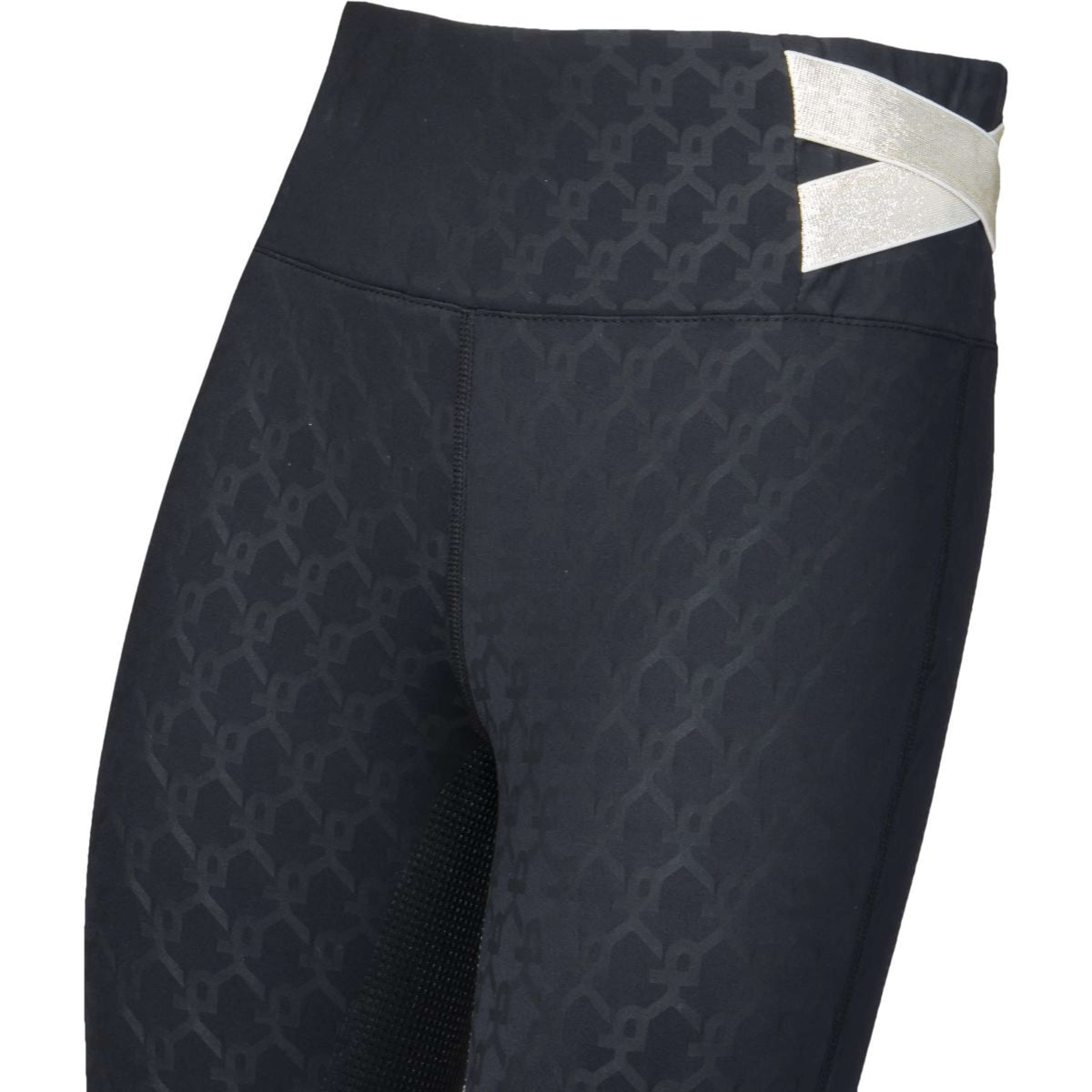 PK International Pantalon d'Équitation Jupiter Full Grip Onyx