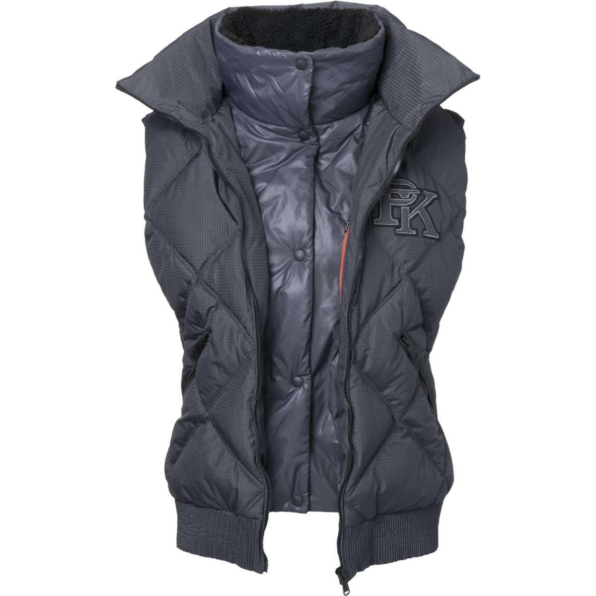 PK Gilet Sans Manches Mizar Charbon