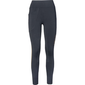 PK Legging d'Équitation Orleans Full Grip Charbon