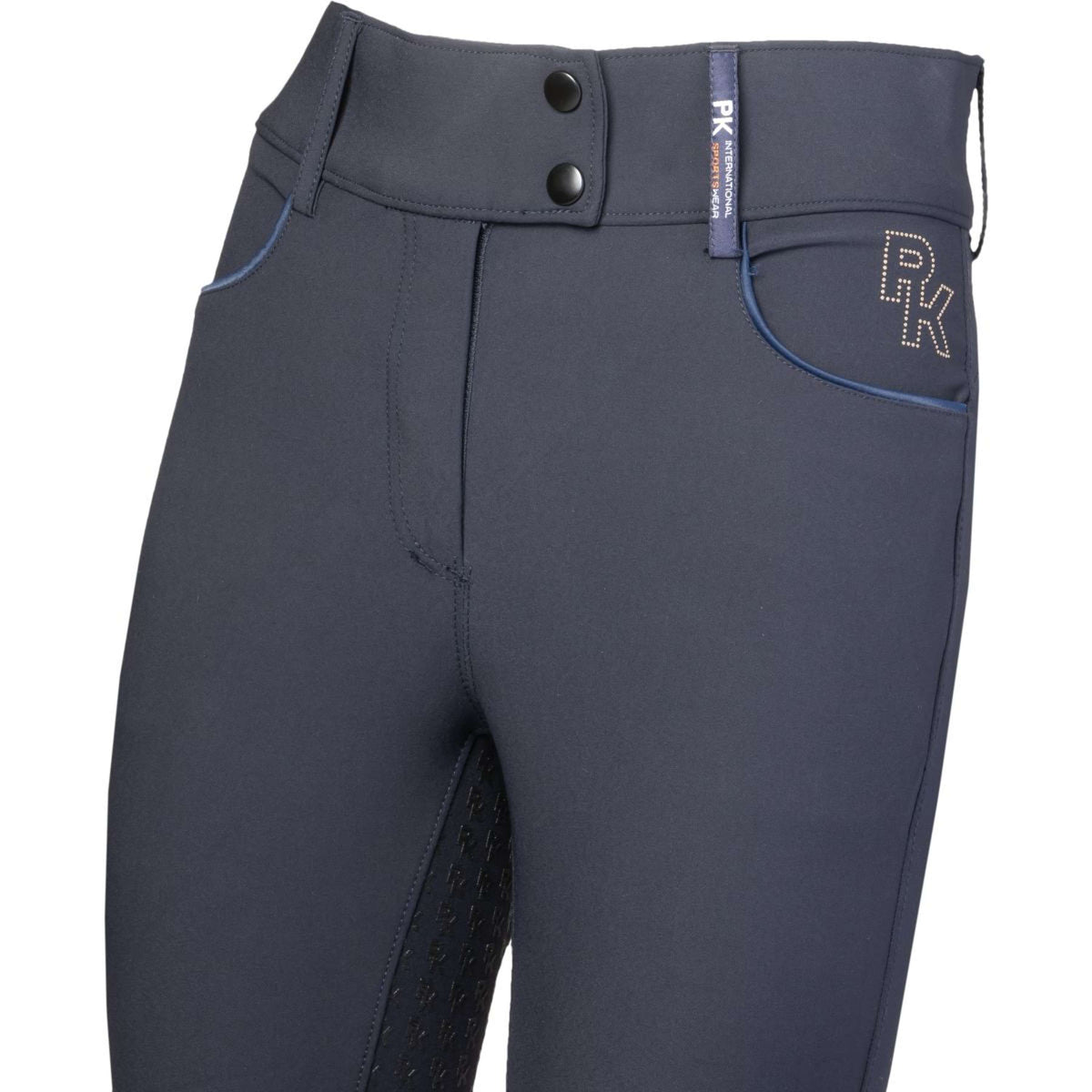 PK Pantalon d'Équitation Outsider Knee Grip Charbon