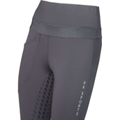 PK Legging d'Équitation Technical Ravage Full Grip Charbon