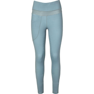 PK Legging d'Équitation Technical Ravage Full Grip Faded Blue