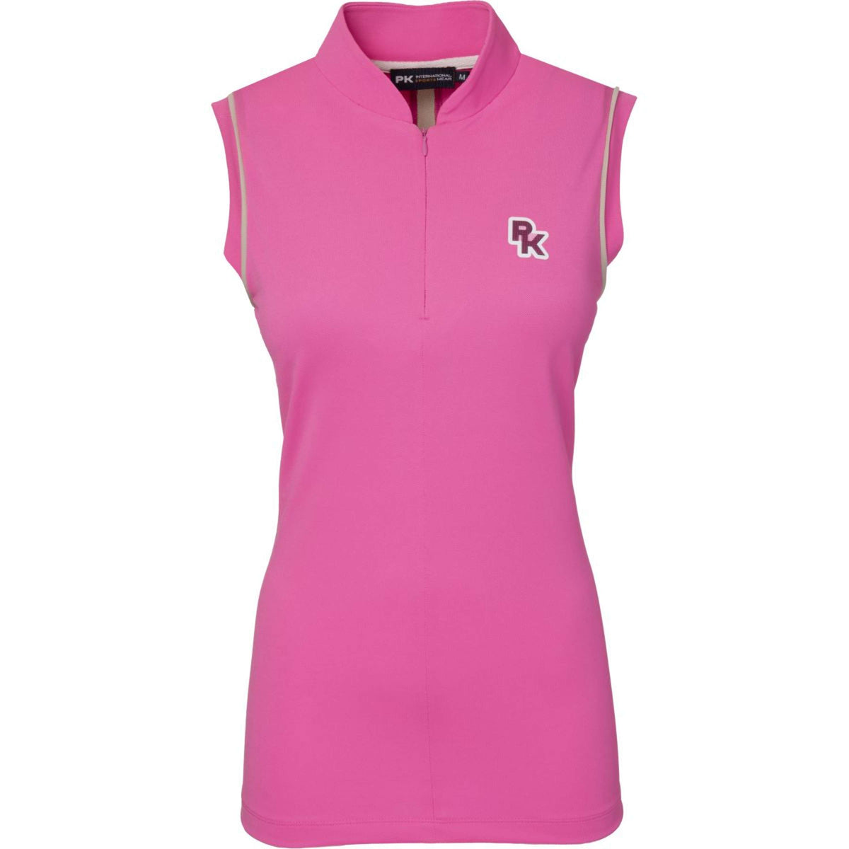 PK Chemise Performance Piqué Renoir Sans Manche Fluo Pink