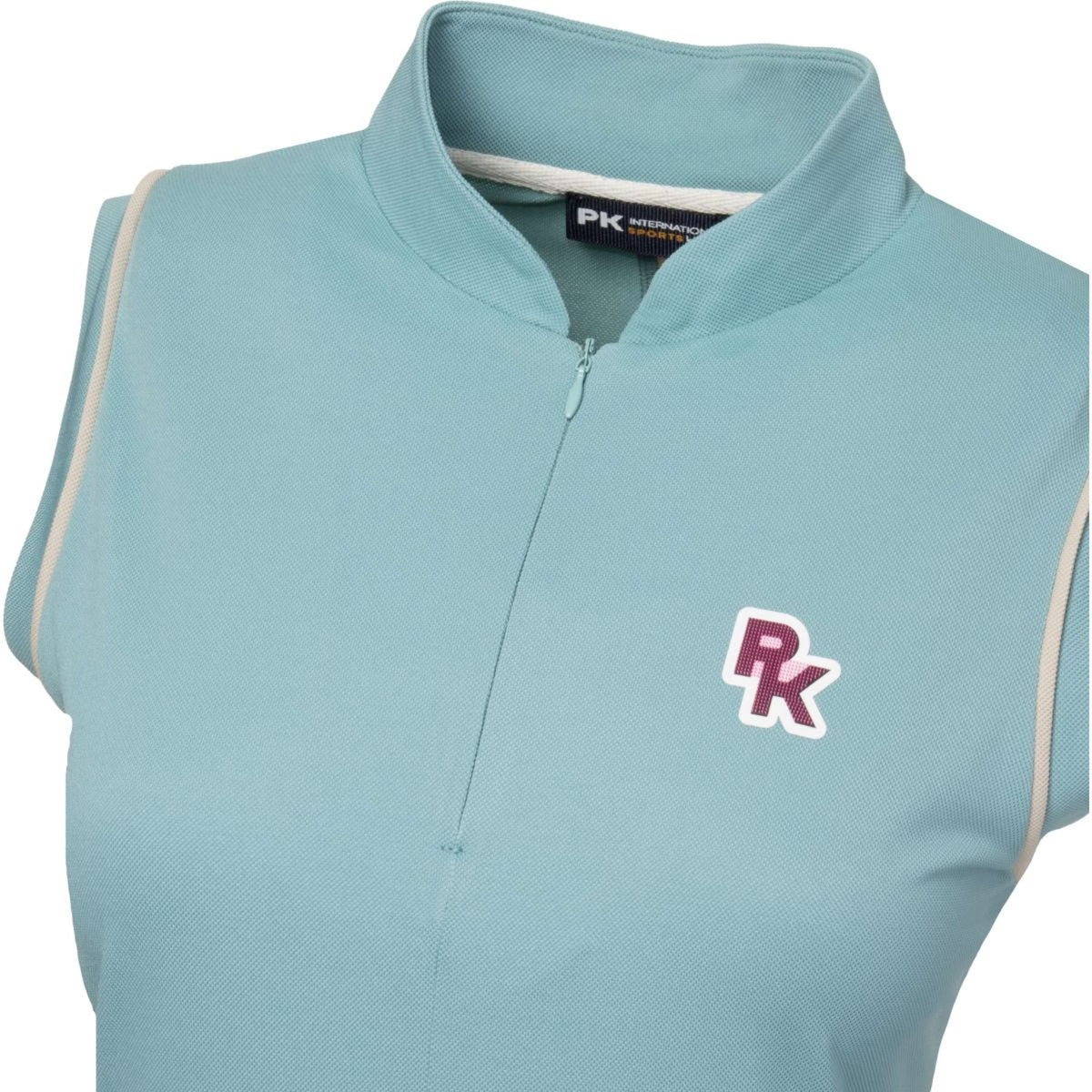 PK Chemise Performance Piqué Renoir Sans Manche Fresh Teal