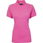 PK Polo Performance Piqué Royal Fluo Pink