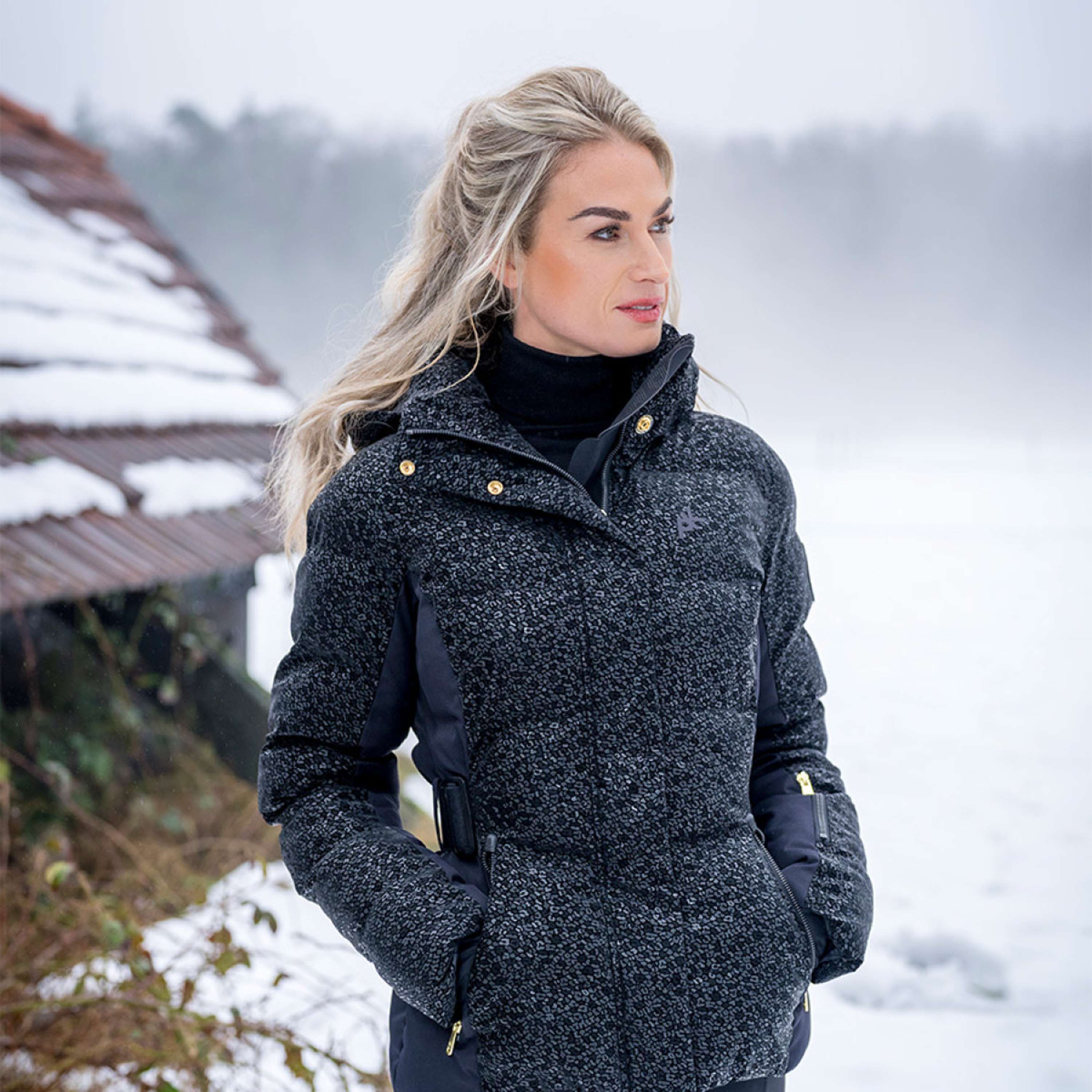 PK Veste Salvina All Over Onyx