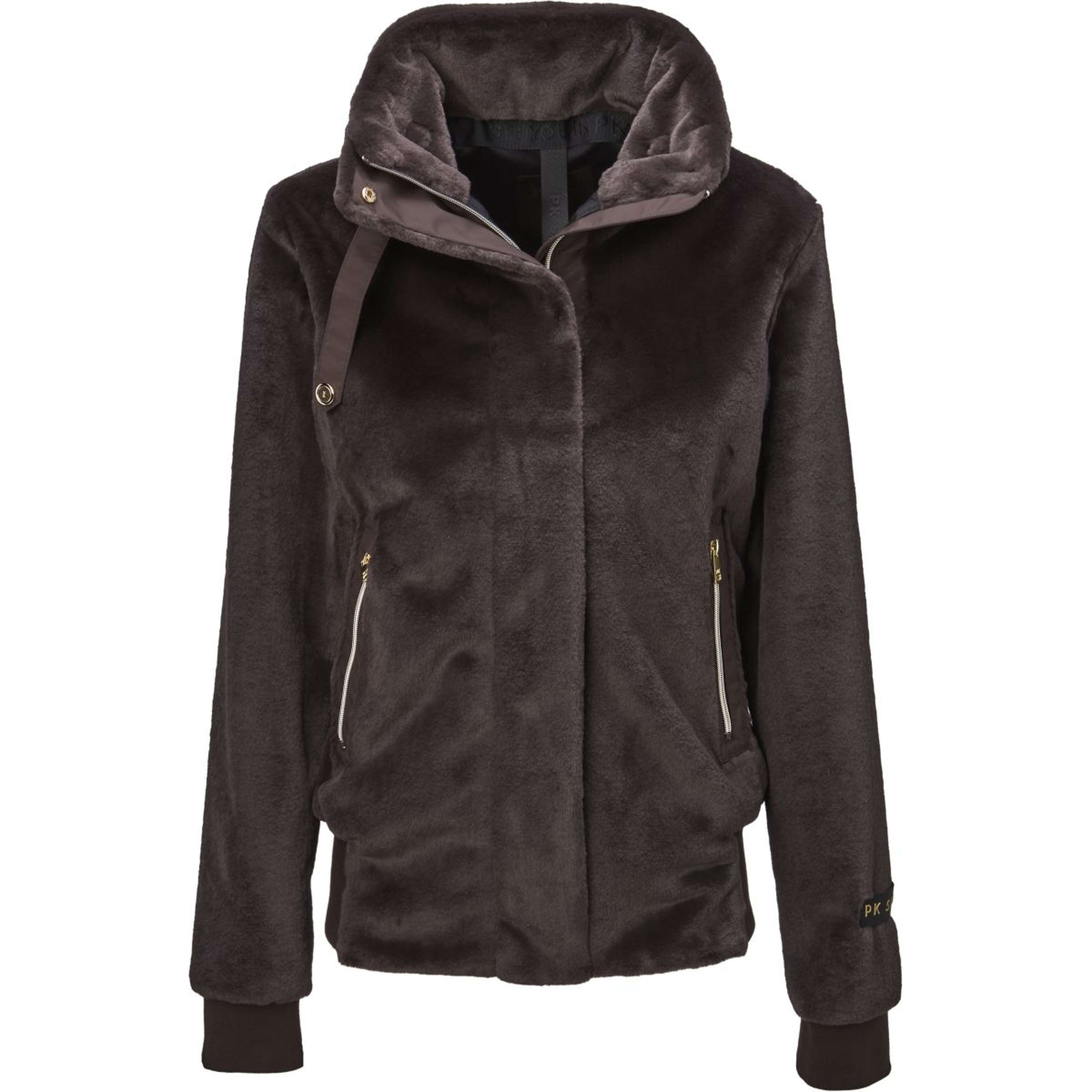 PK Veste Tiamo Fluffy Café-Marron
