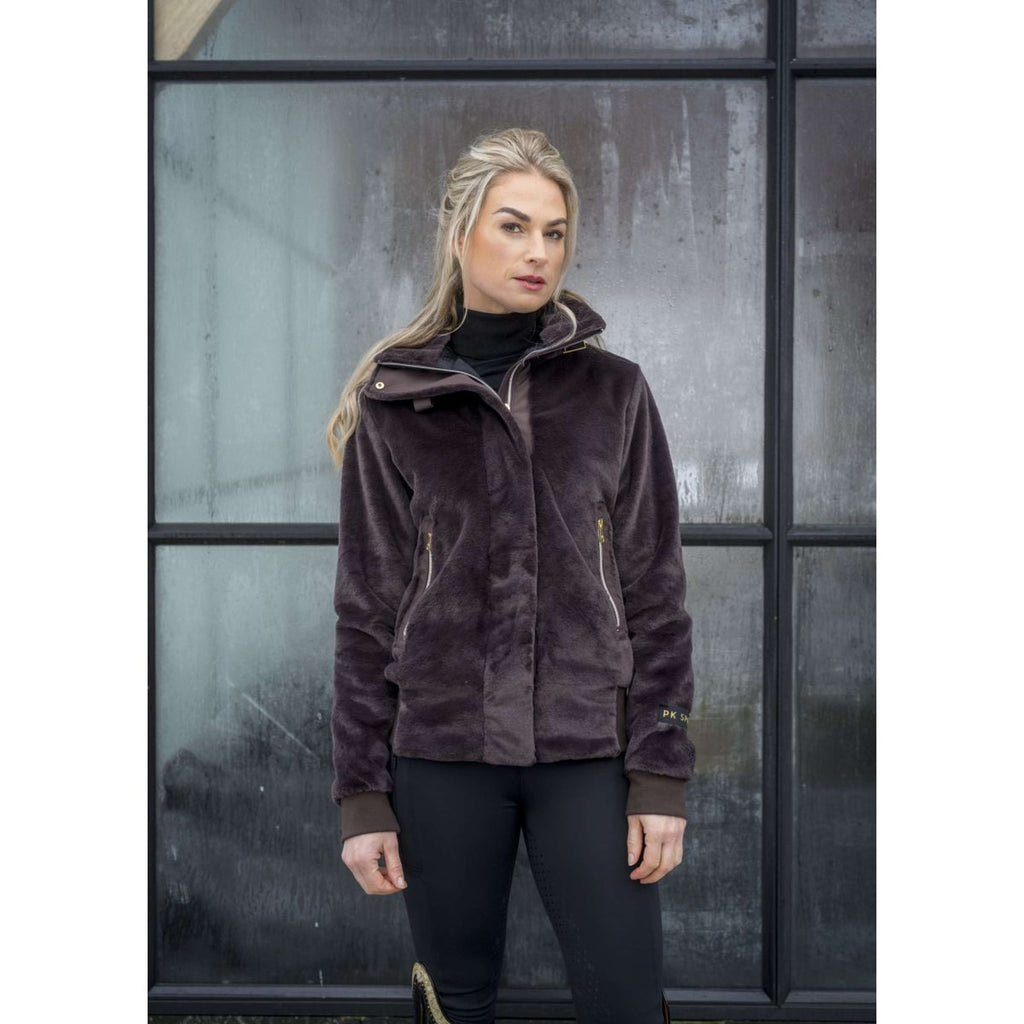 PK Veste Tiamo Fluffy Café-Marron