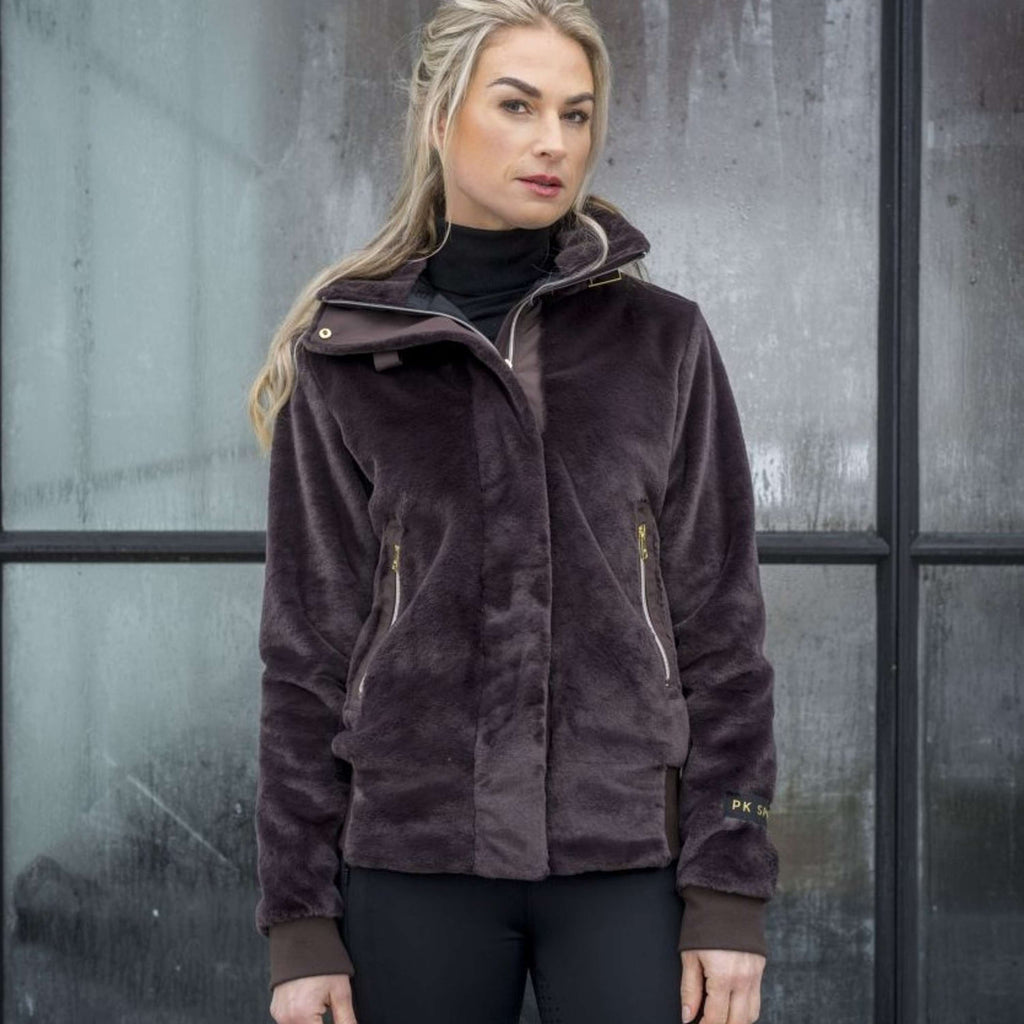 PK Veste Tiamo Fluffy Café-Marron