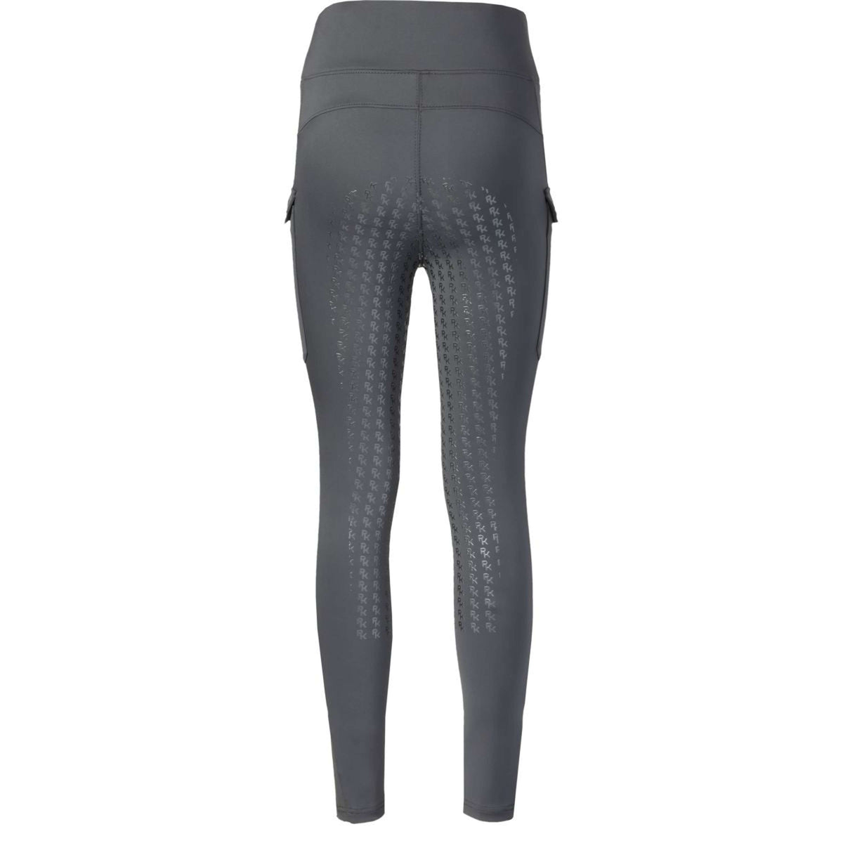 PK Legging d'Équitation Tiesto Full Grip Charbon