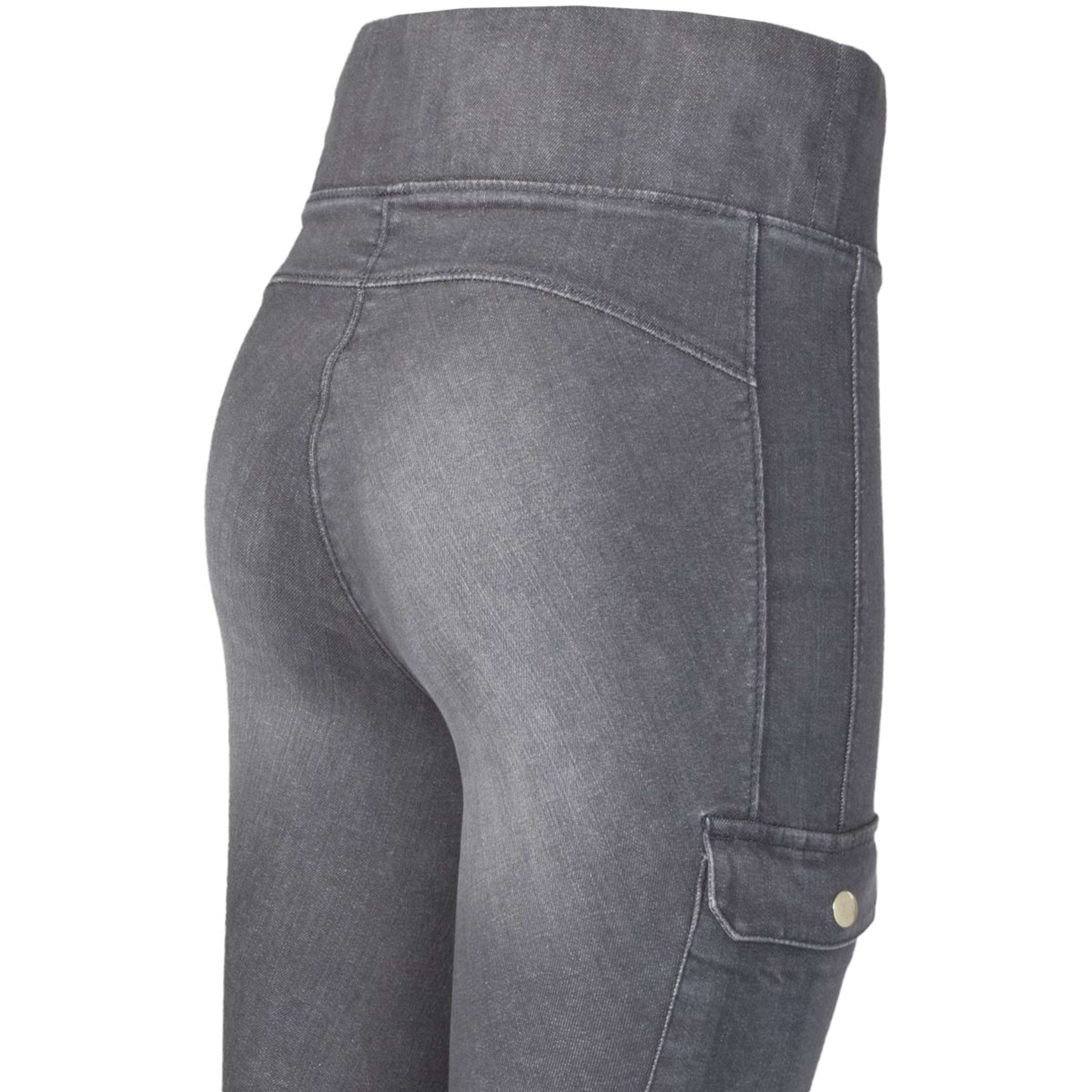 PK Legging d'Équitation Tiesto Full Grip Charcoal Jeans