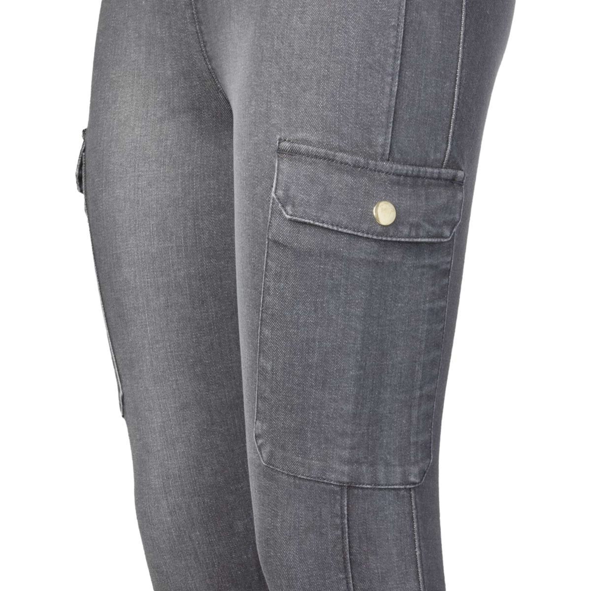 PK Legging d'Équitation Tiesto Full Grip Charcoal Jeans